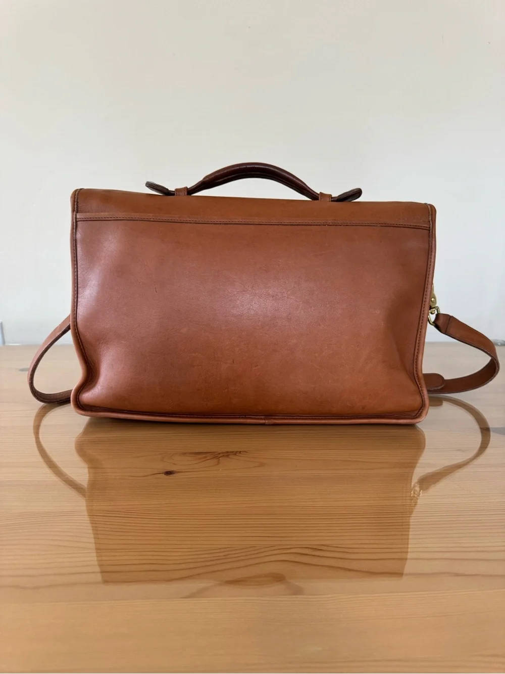 Vintage Coach Lexington Briefcase 5265 in British Tan READ